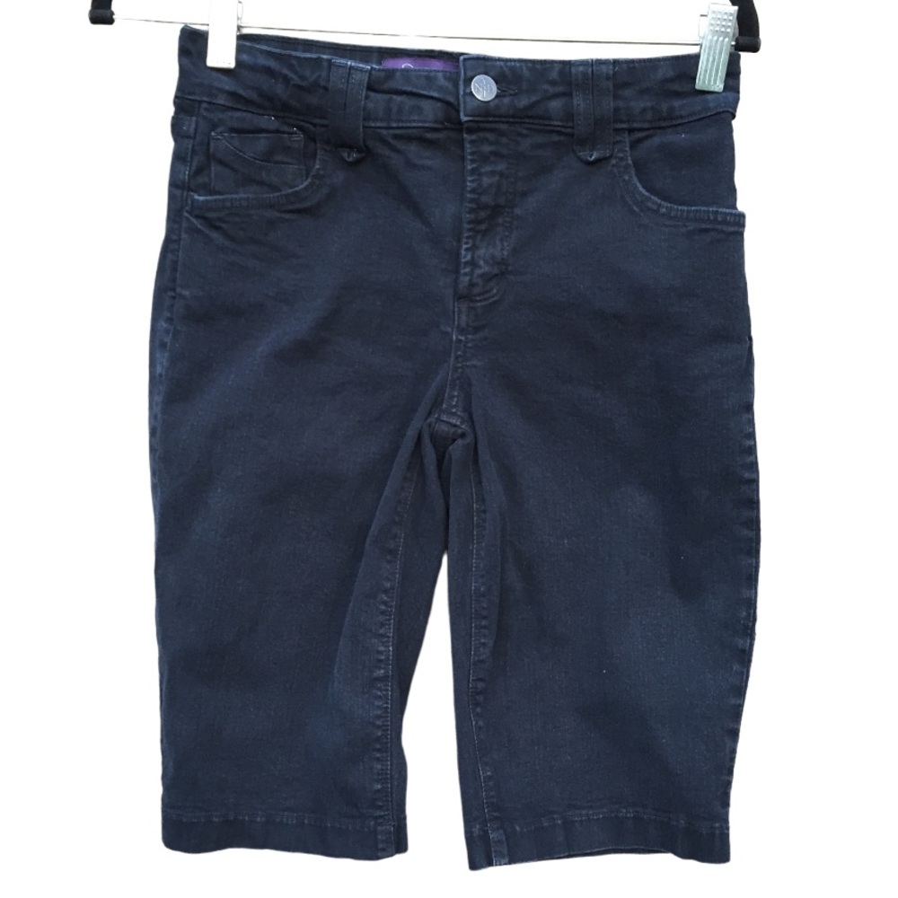 NYDJ Black Bermuda Shorts